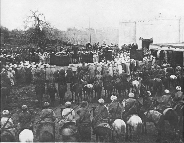 1921 Бухара Народный Праздник по Случаю Свержения Эмира
