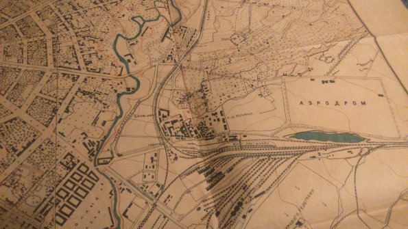 1921 Ташкент Аэродром Карта