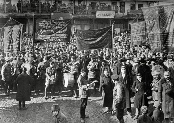1924 Ташкент Митинг По Поводу Образования Республик