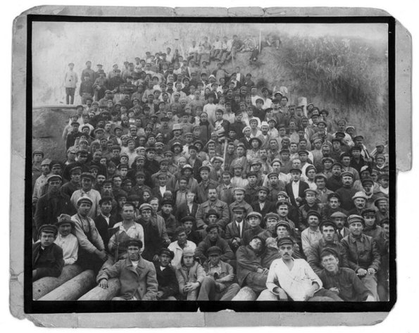 1924 Ташкент Рабочие Строители Бозсуйской ГЭС