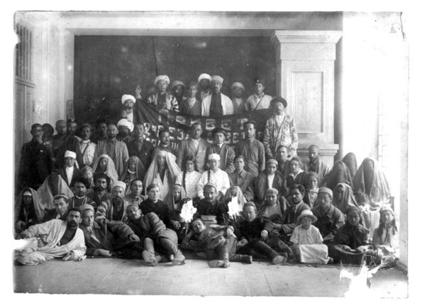 1925 Бухара Делегаты Гиждуванского Уездного Съезда Советов