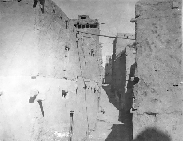 1925 Бухара Улица вдоль Городской Стены