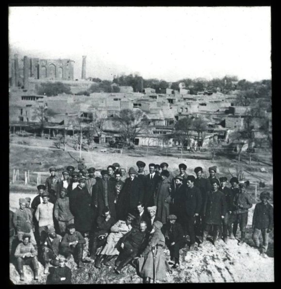1925 Самарканд Вид с Крепости на Гузар Боги-Майдон