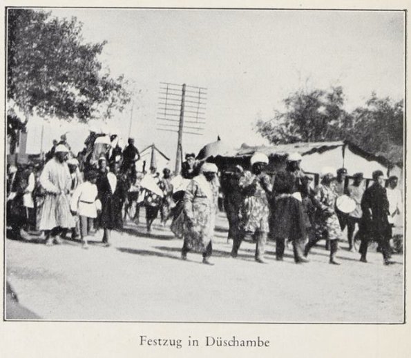 1928 Dushanbe Bazar People 1