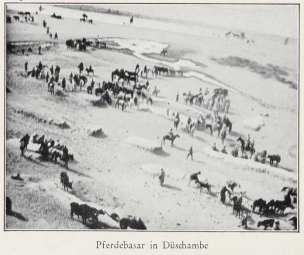 1928 Dushanbe Bazar People 6