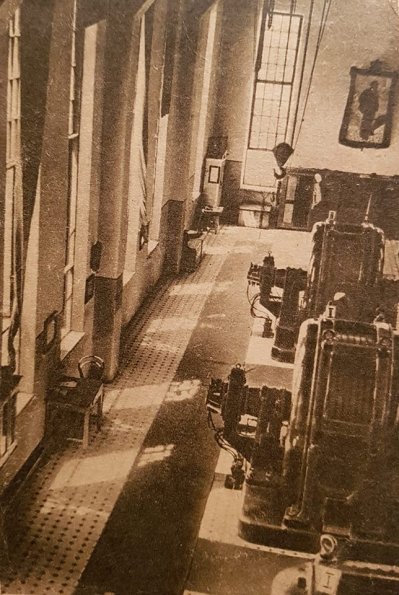 1929 Ташкент Новая ГЭС Машинный Зал