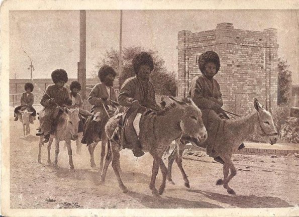 1930 Предпол Туркмены на Ишаках