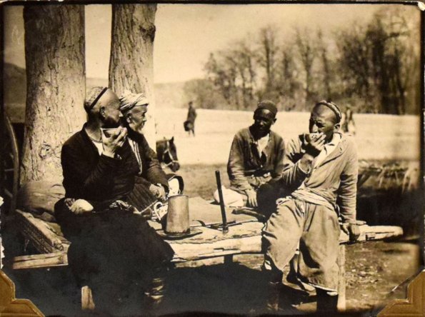 1930 Самарканд За Чаем Фото П Кильдюшева