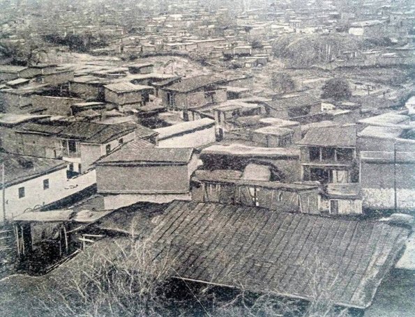 1930 Ташкент Махалля Каландар-Хана Вид с Медресе Кукельдаш на Восток по Центру Течет Чор-Су