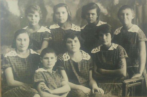 1931 Бухара Каган Воспитанницы Детского Дома