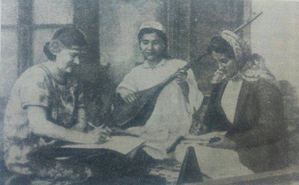 1931 Е Е Романовская Л Саримсокова Х Мухаммедова