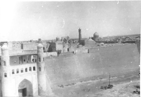 1932 Бухара Вид на Арк с Водонапорной Башни