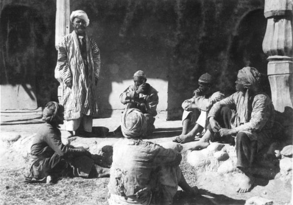 1932 Samarkand Daykhans Taking Rest