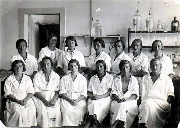 1933 Самарканд Группа Студентов Вечернего Педагогического Института Специальность Химик