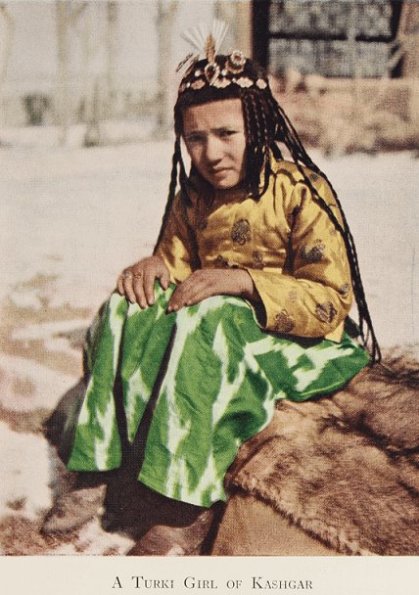 1933 Kashgar Turki Girl 2
