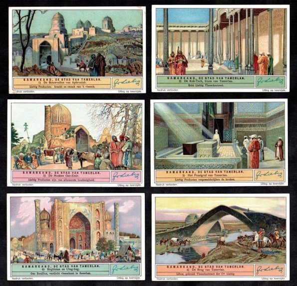 1934 Самарканд Открытка из Голландии