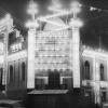 1934 Ташкент Здание Театра им Хамзы Ночью