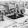 1935 Бухара Ансамбль Ляби-Ховуз Рисунок В И Кочедамова
