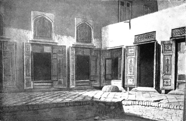 1935 Бухара Дом с Открытыми Террасами