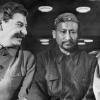1935 Москва Сталин Ворошилов и делегат от Таджикистана на II съезде колхозников