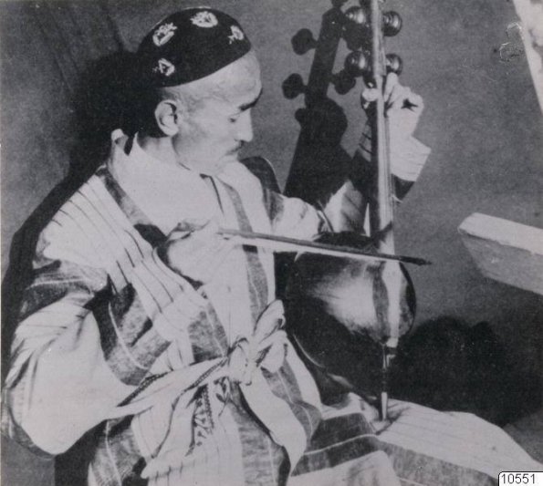 1935 Предпл Бухара Узбексий Музыкант