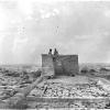 1935 Предпл Самарканд На верхнем обрезе полуобрушенного пештака медресе Шер-Дор