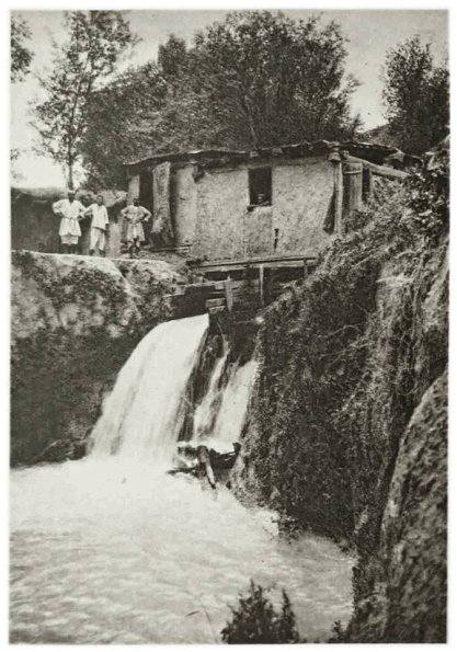 1935 Ташкент Узбекская водяная мельница