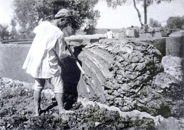 1935 Узбекистан Возведение Дома