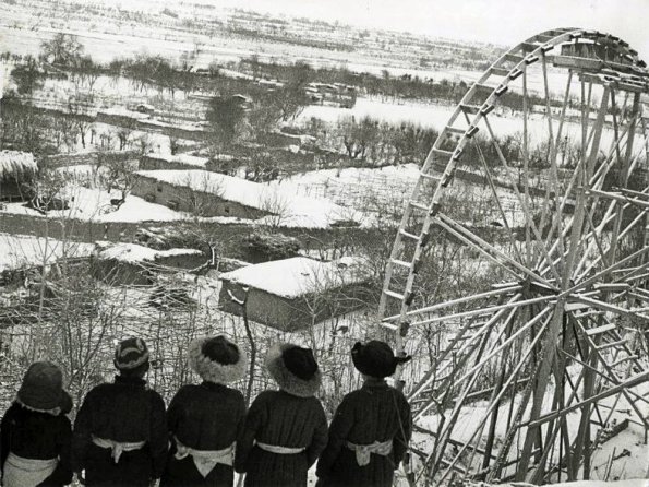 1935 Чирчик Водоподъемное Колесо Чарпалак Фото Пенсона