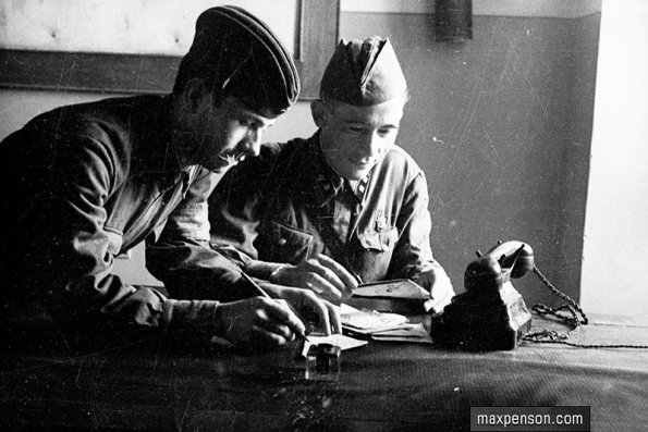 1943 Предпл Ташкент Два Солдата