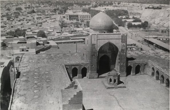 1944 Бухара Панорама с Минарета Калян 13