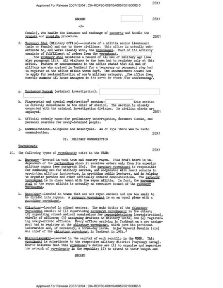 1955 Документ ЦРУ Информация о Ташкенте 2
