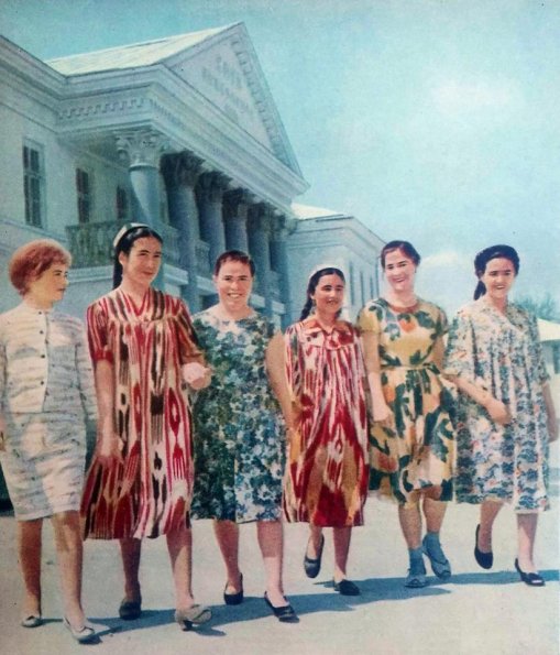 1955 Предпл Ташкент Предпл Девушки