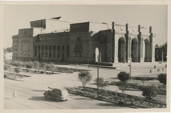 1955 Предпл Ташкент Театр Оперы и Балета