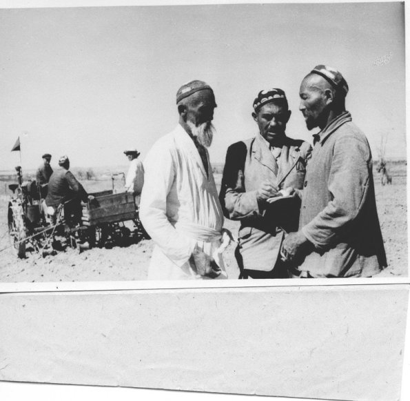 1955 Предпл Узбекистан Предпл Дехкане за Учетом на Поле