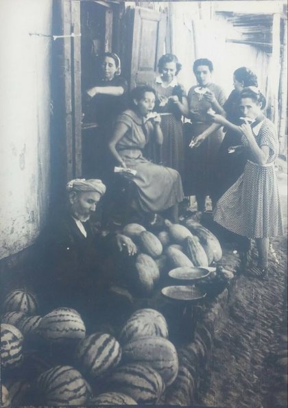 1955 Tashkent Melon tested by Women