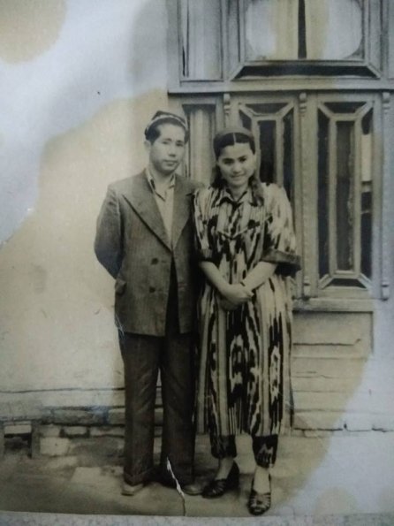 1957 Ташкент Родители Наргизы Муминовой