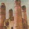 1958 Узбекистан Почтовая Карточка Бухара Медресе Чор-минор Начало 19 века