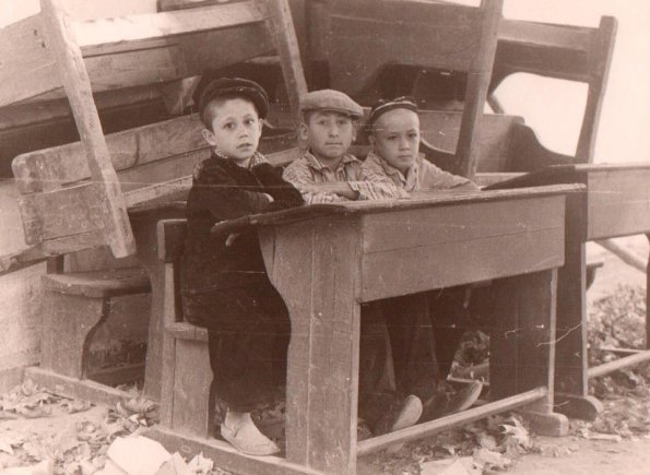1960 Kids in School destroyed by earthquake, Tashkent 1960-ies