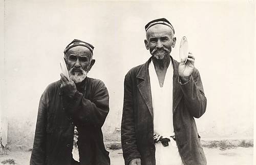 1960 Tajics with Musical Instruments