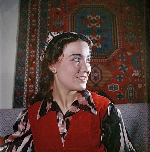 1960 Uzbek  Yong Lady