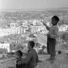 1961 Ош Общий Вид Дети на Холме