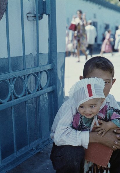 1961 Ташкент Алайский Рынок Дети