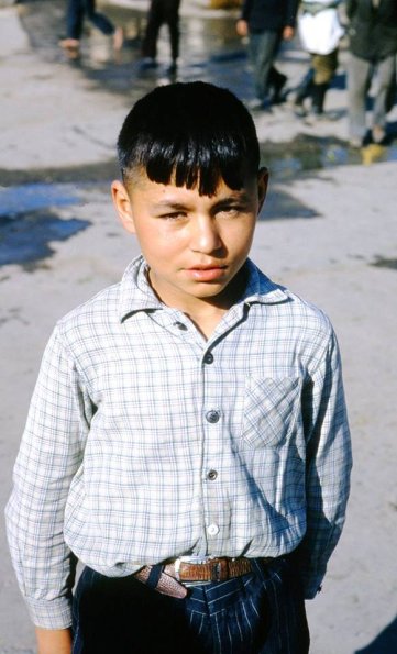 1964 Дуеанбе Мальчик На Улице