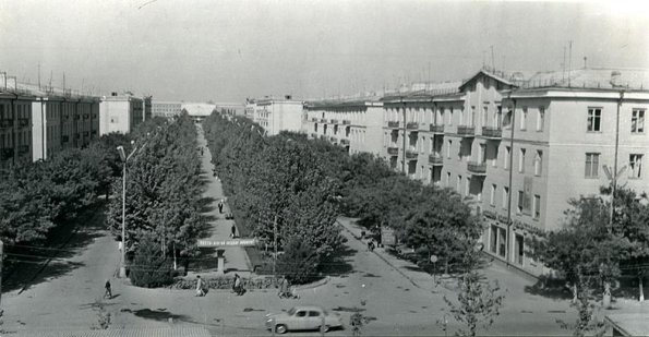 1964 Ташкент Улица Гагарина