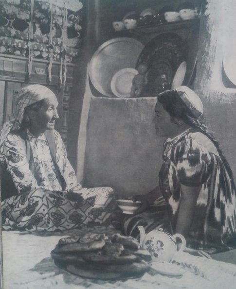 1964 Kazakstan Old Farmer Woman