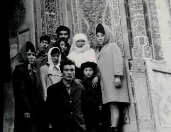 1965 Самарканд Семья Курманбековых