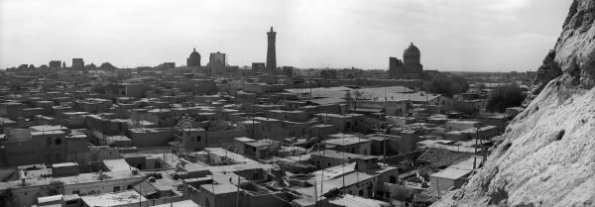 1966 Бухара Панорама Старого Квартала
