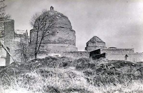 1967 Самарканд Мазар Ходжа Абди-Дарун Общий вид и боковые фасады 3