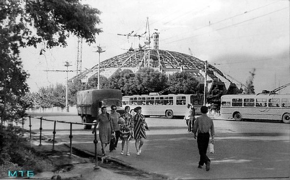 1968 Предпл Ташкент Строительство Цирка
